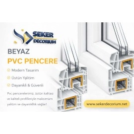Şık ve Dayanıklı Balkon Kapısı Modelleri PVC 200*90