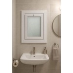 Modern Tuvalet   Banyo pencere Modelleri Şık ve Dayanıklı  40cm*40cm