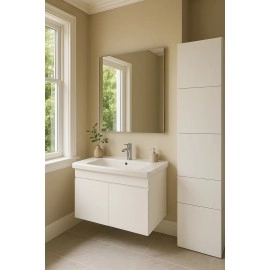 Banyonuzun Şıklığını Tamamlayan Modern Banyo Dolapları 65 cm