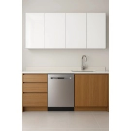 High Gloss Parlak Mutfak Dolabı 245 cm