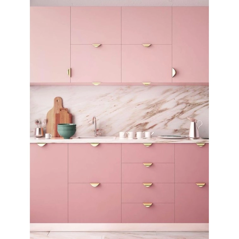 Pembe Rüya Lake Mutfak Dolabı Özel Tasarım