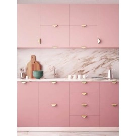 Pembe Rüya Lake Mutfak Dolabı Özel Tasarım