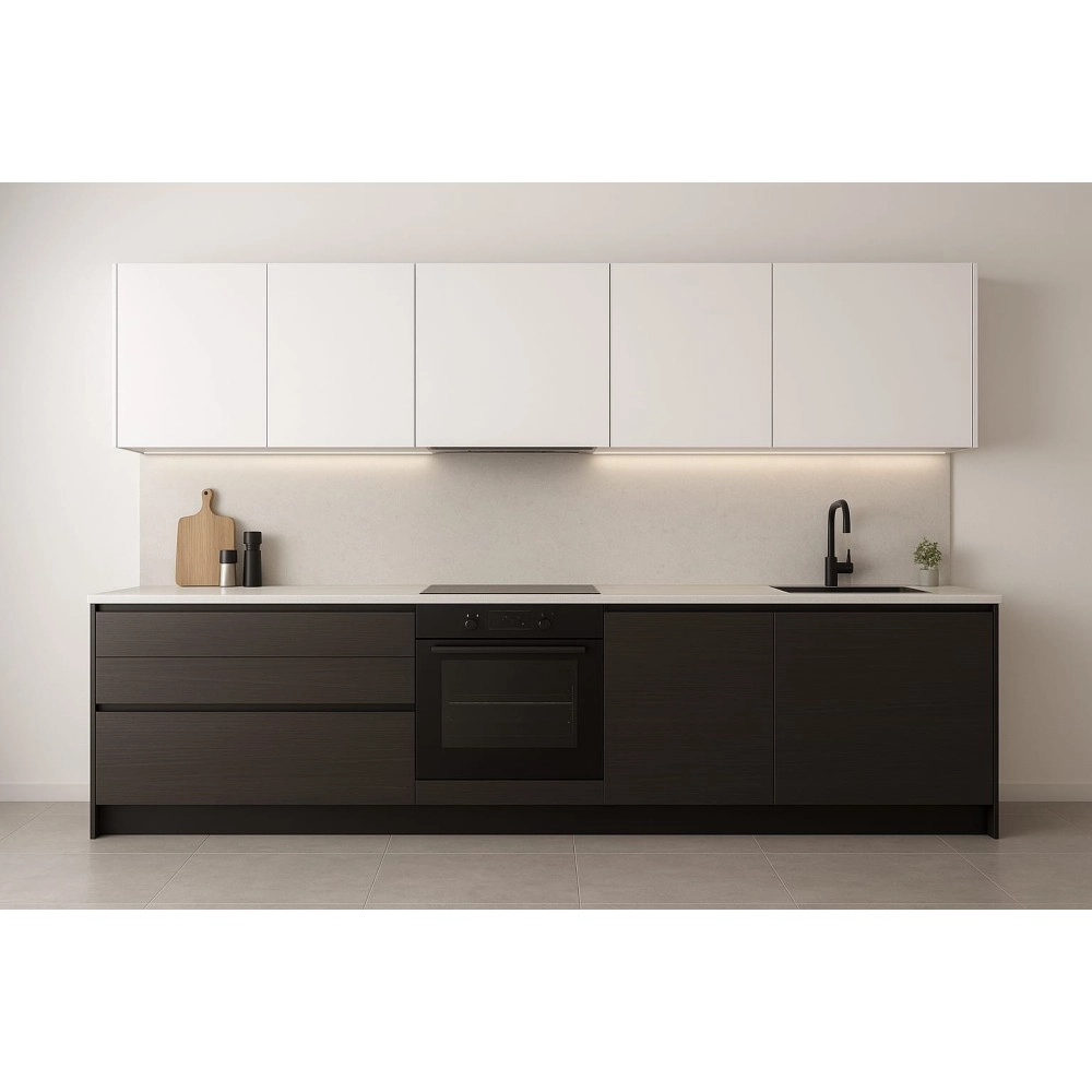 Özel Tasarım MDF Mutfak Dolabı 287 cm